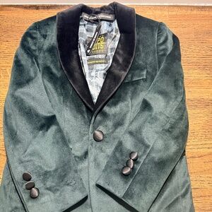 Boys deluxe Suede Sports Jacket